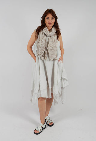 Double Layer Tunic Tank in Ice