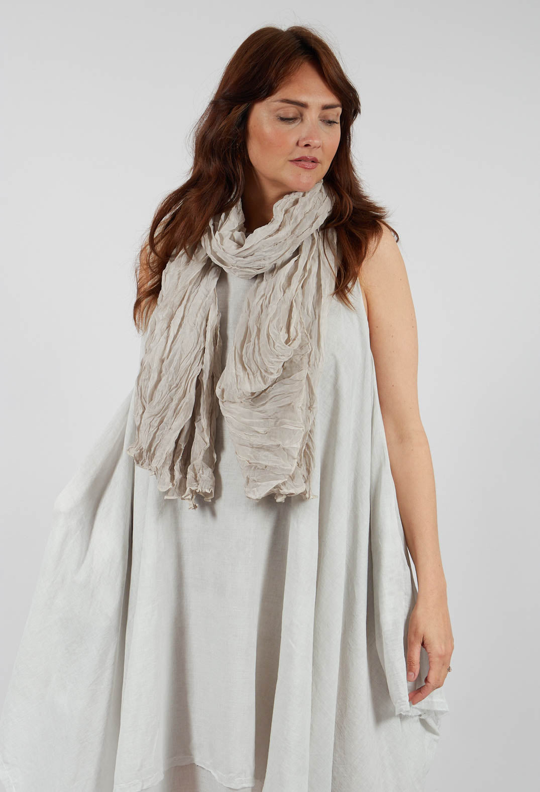 Double Layer Tunic Tank in Ice