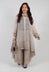 Ruffle Tunic in Mushroom