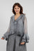 Ruffle Shirt in Black Pepper