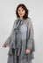 Ruffle Tunic in Black Pepper