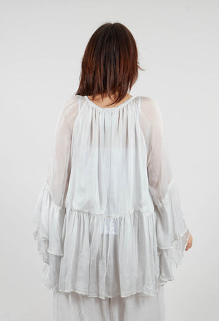 Raglan Blouse in Salt