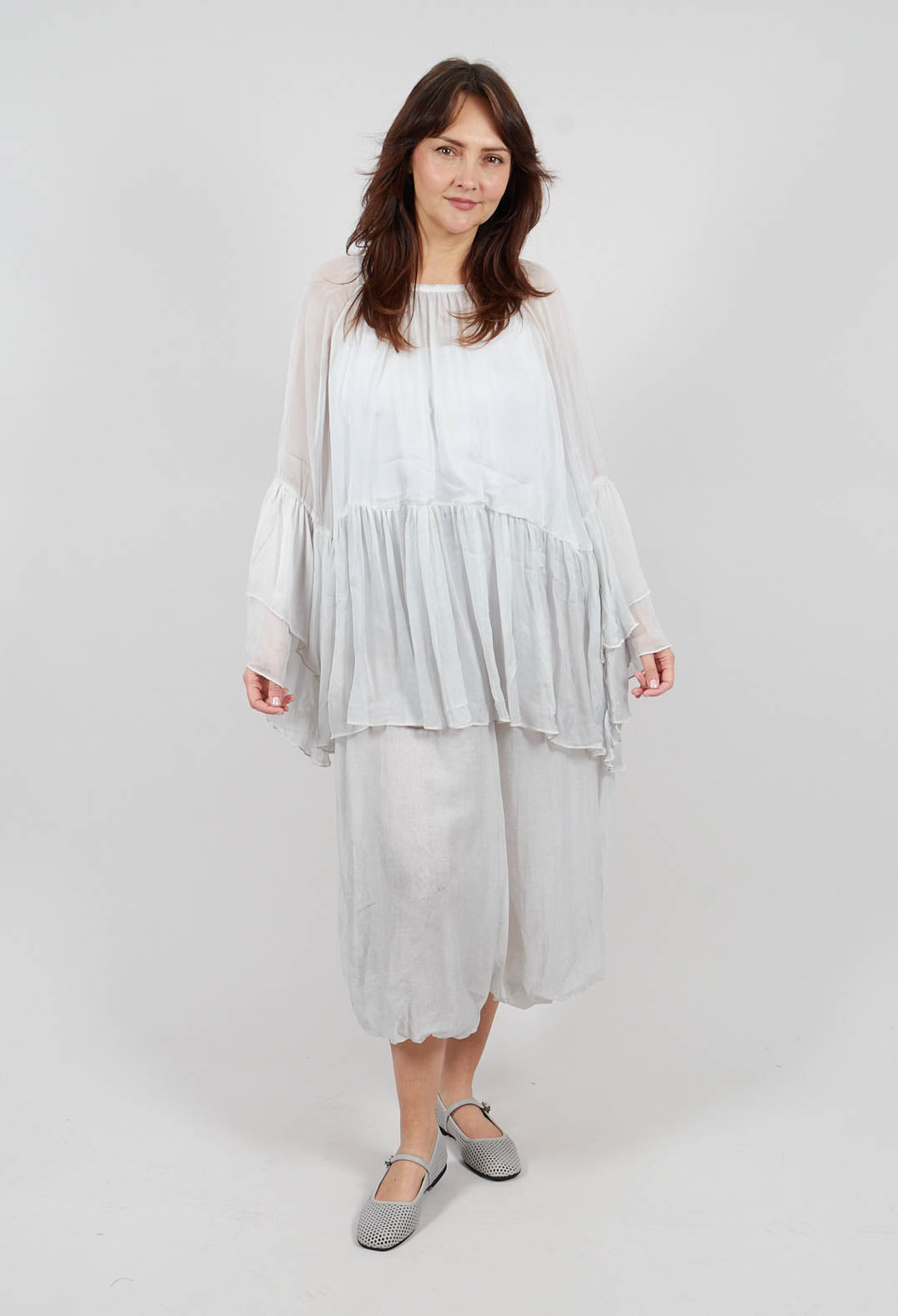Raglan Blouse in Salt