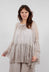 Raglan Blouse in Mushroom