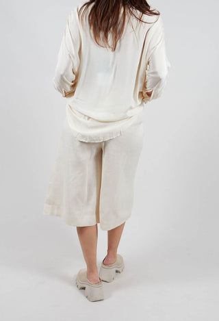 Culotte Trousers in Natural