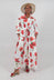 Margherita Dress in Papaveri Rossi