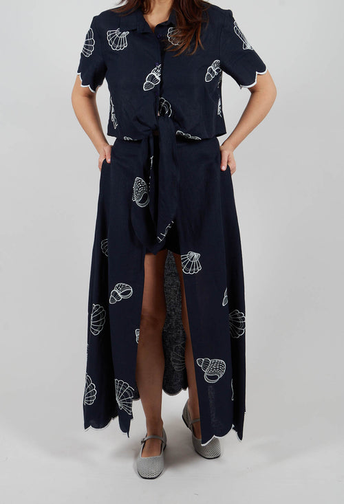 Salvia Skirt in Blu