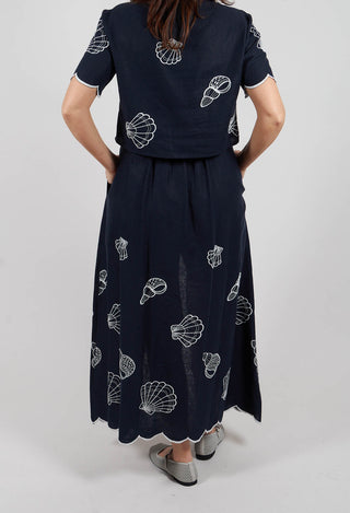 Salvia Skirt in Blu