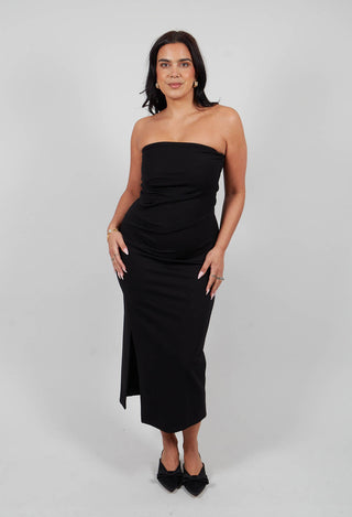 Margaret Dress in Nero