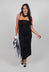 Margaret Dress in Nero