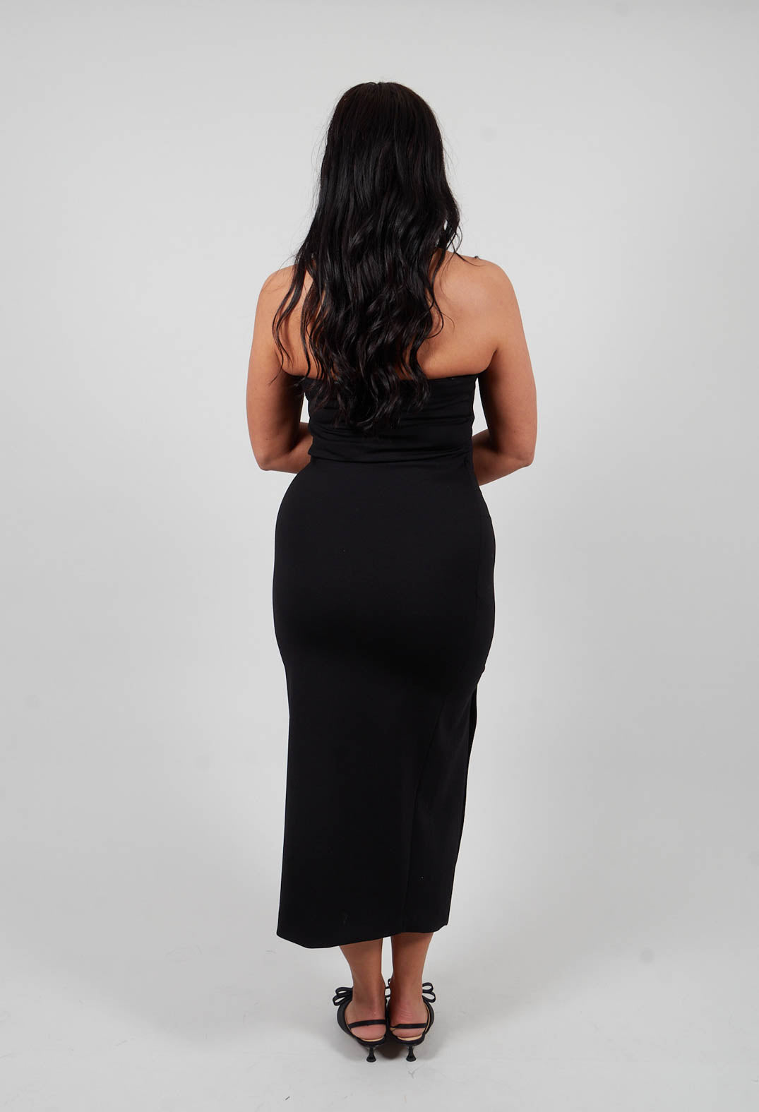 Margaret Dress in Nero