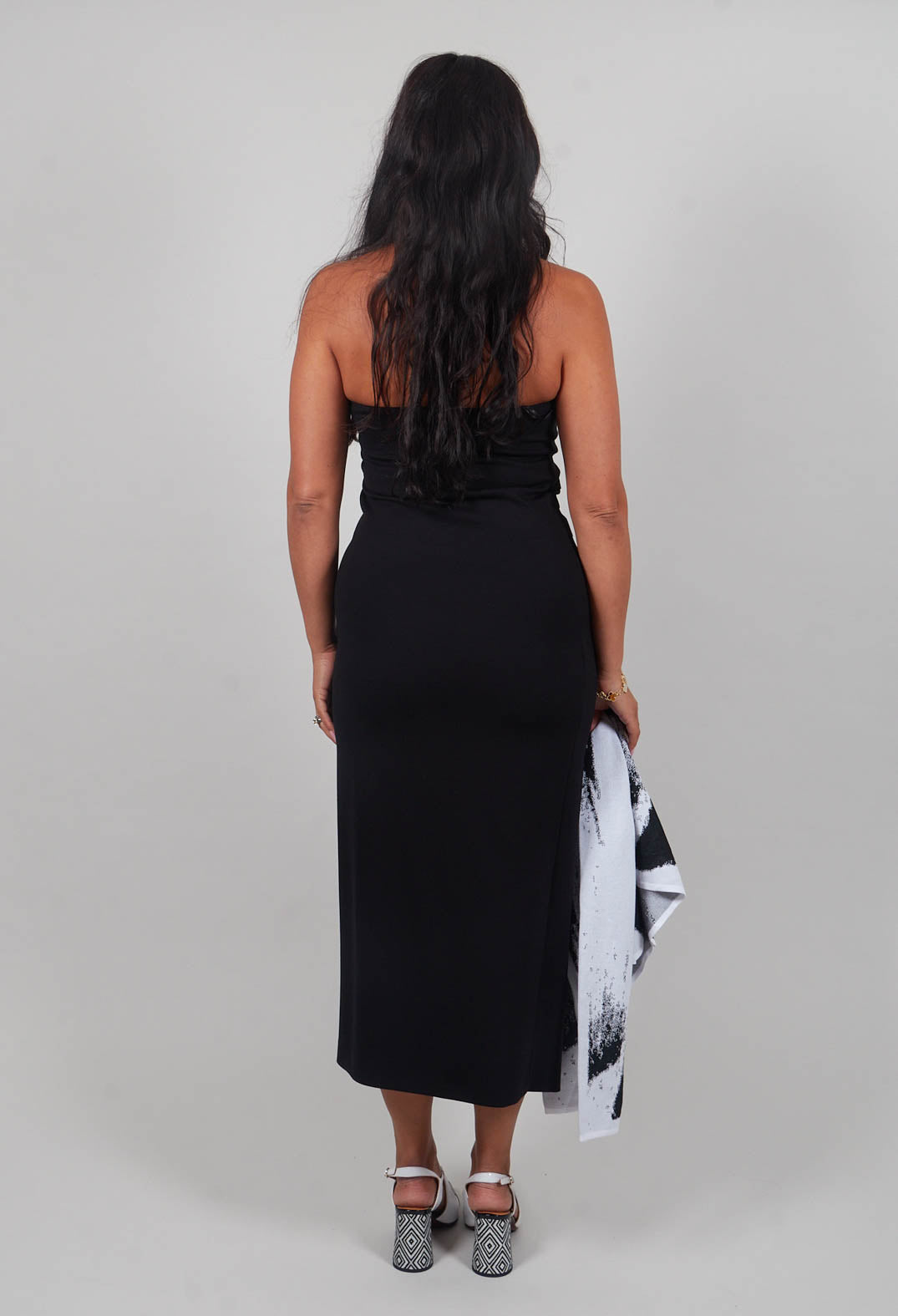 Margaret Dress in Nero