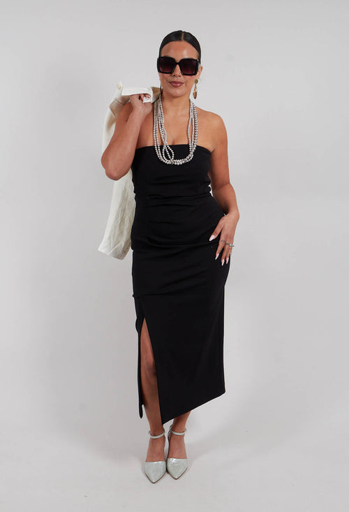 Margaret Dress in Nero
