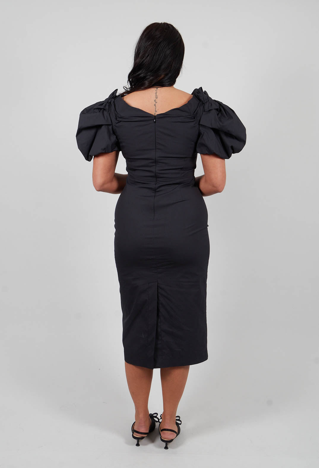 Gianira Dress in Nero