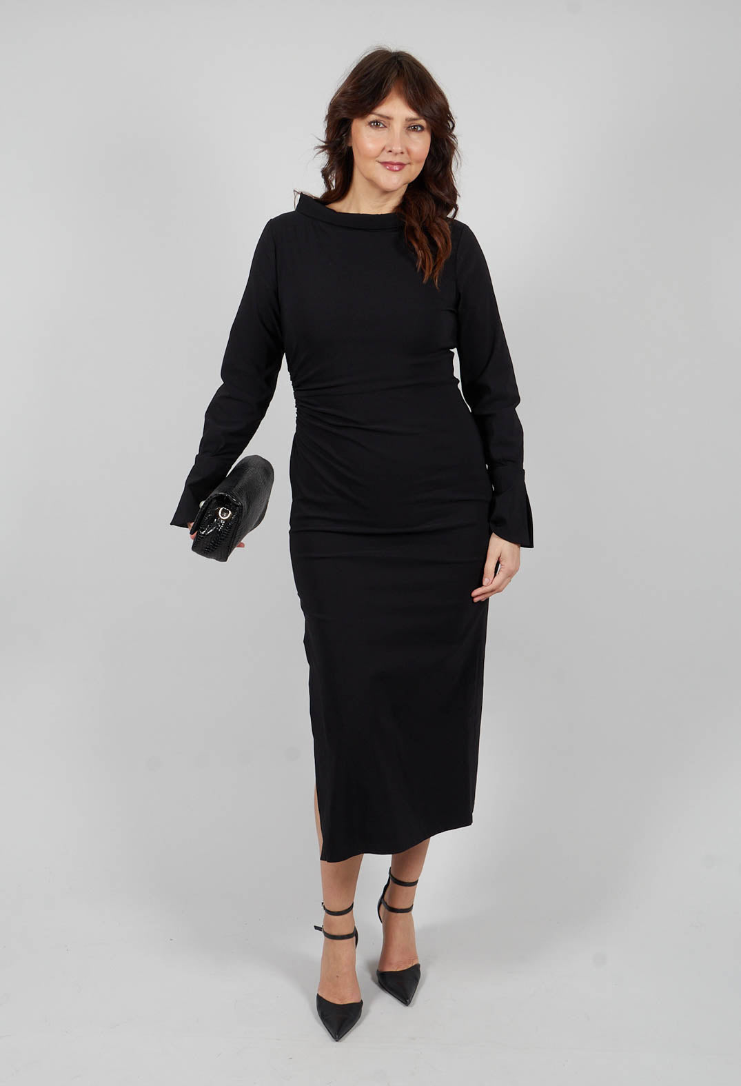 Abigail Dress in Nero