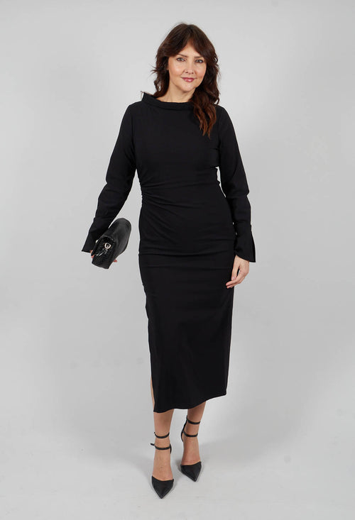 Abigail Dress in Nero