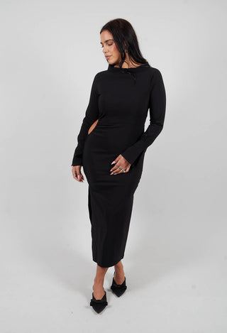 Abigail Dress in Nero