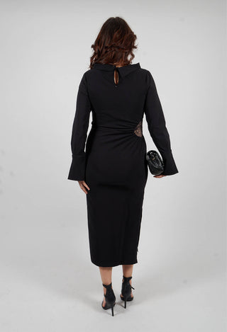 Abigail Dress in Nero