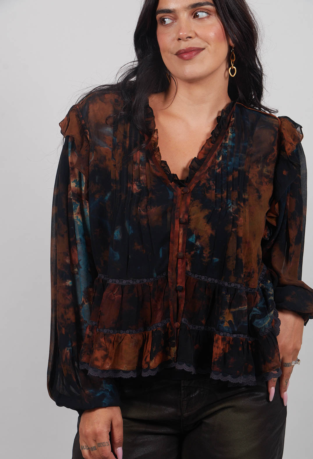 Llaollao Top in Multicolour