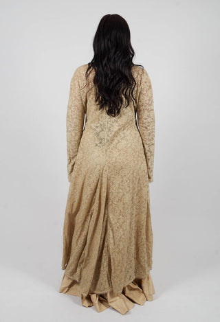 Dalhia Dress in Beige