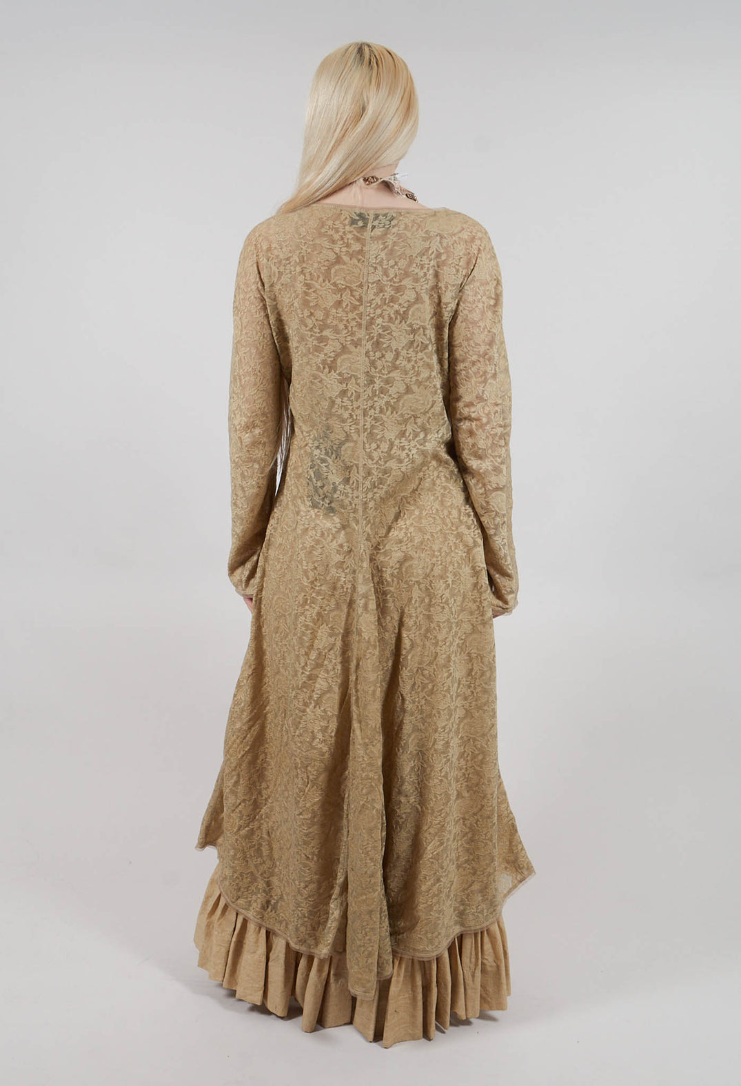 Dalhia Dress in Beige
