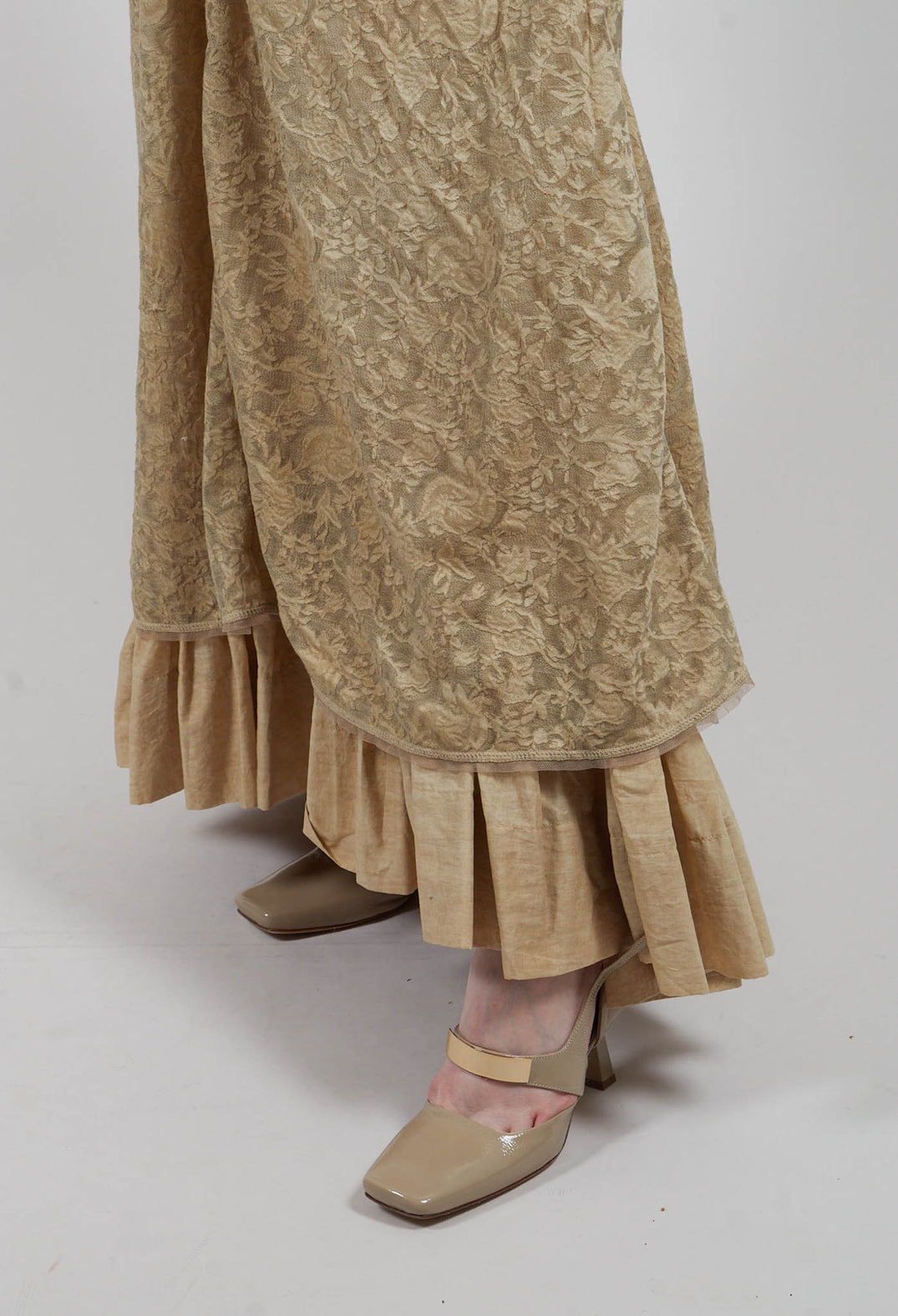 Dalhia Dress in Beige