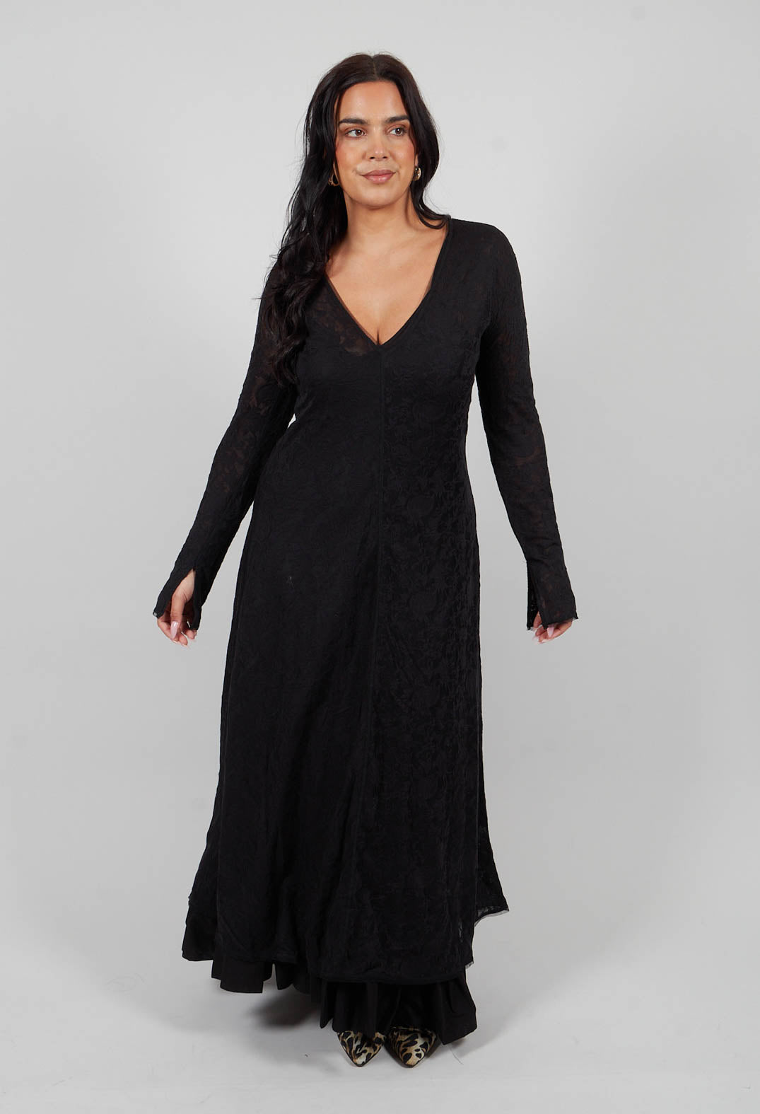 Dalhia Dress in Black
