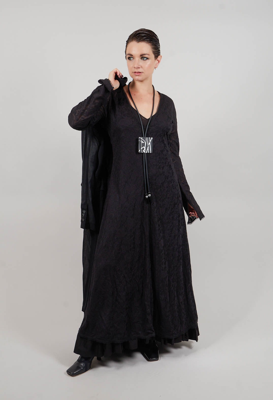 Dalhia Dress in Black