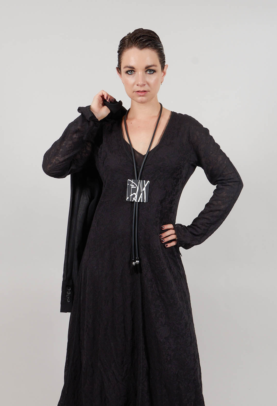 Dalhia Dress in Black