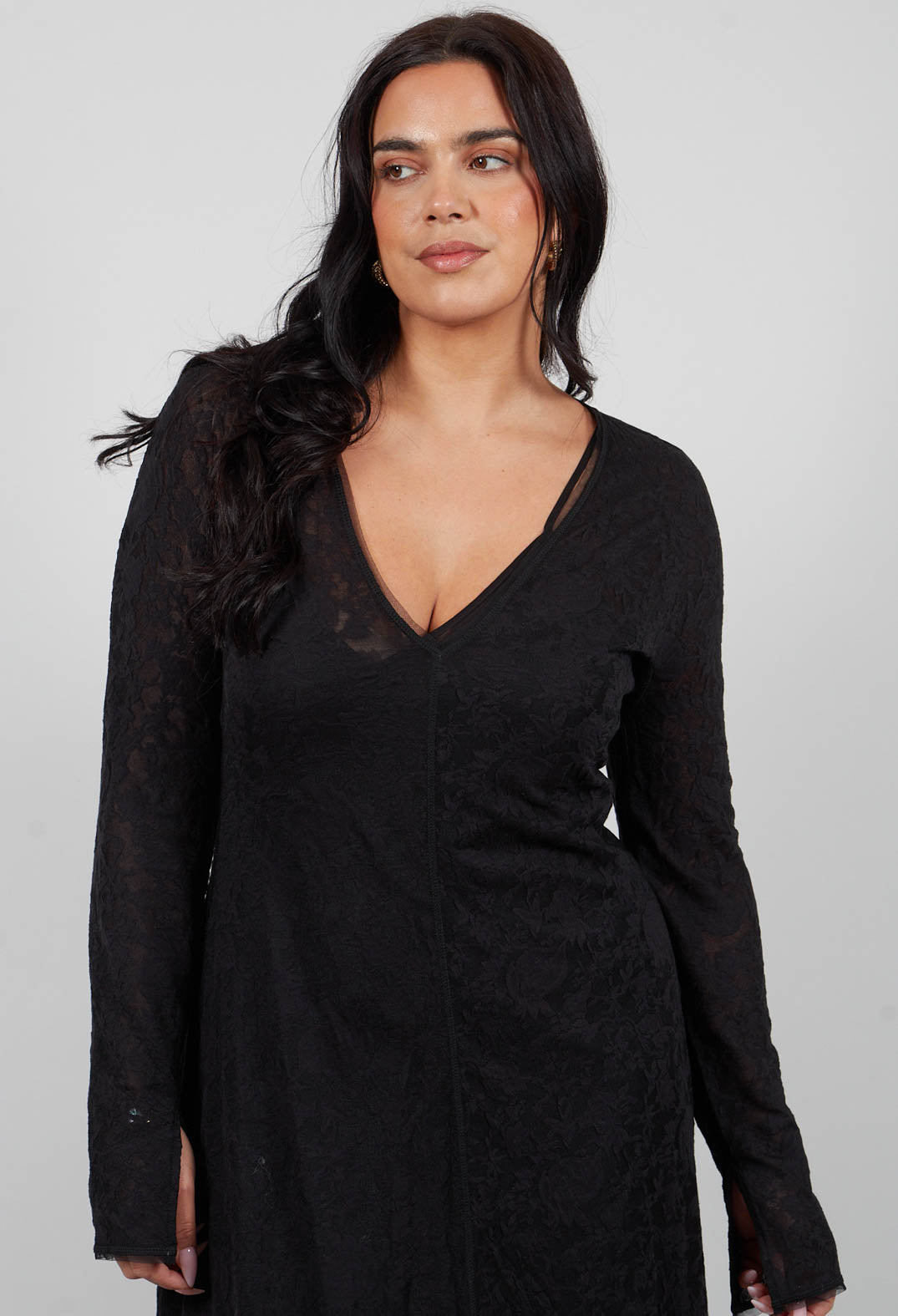 Dalhia Dress in Black