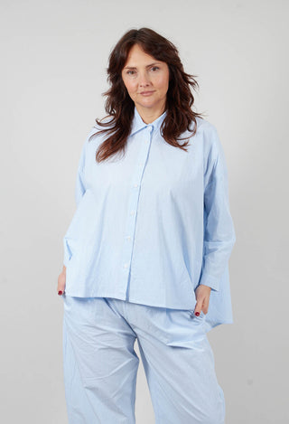 Accesa C Shirt in Celeste Check