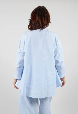 Accesa C Shirt in Celeste Check