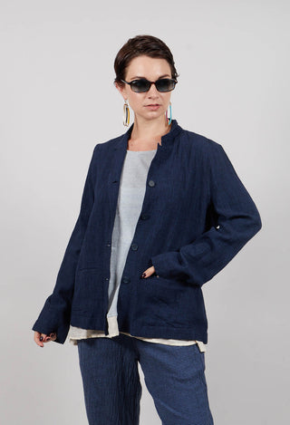 Aprile O Jacket in Blu