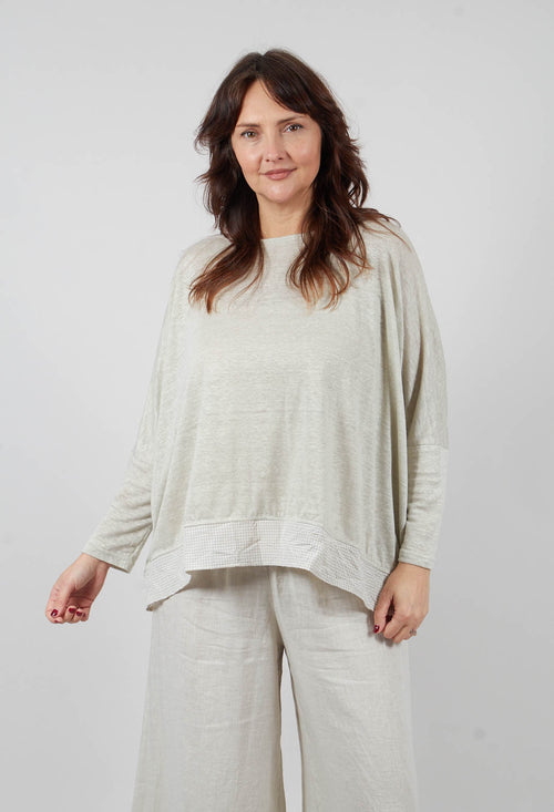 Bamboo Jumper in Calce Check