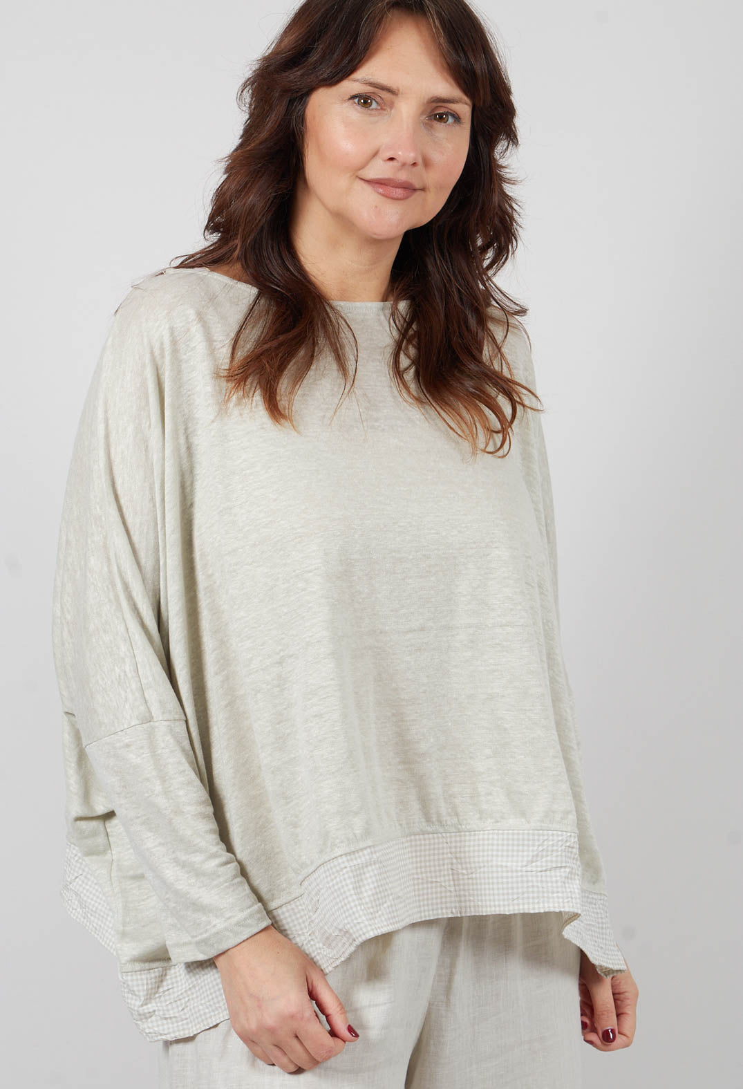 Bamboo Jumper in Calce Check
