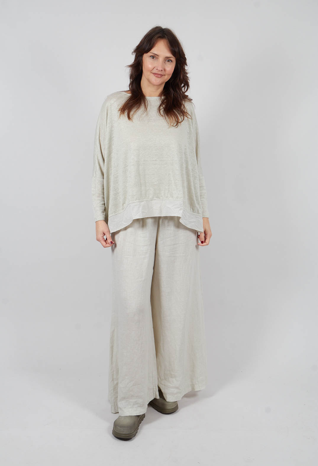 Bamboo Jumper in Calce Check