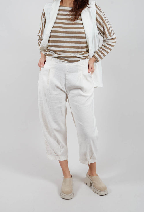 Bianco D Trousers in Latte Tboom