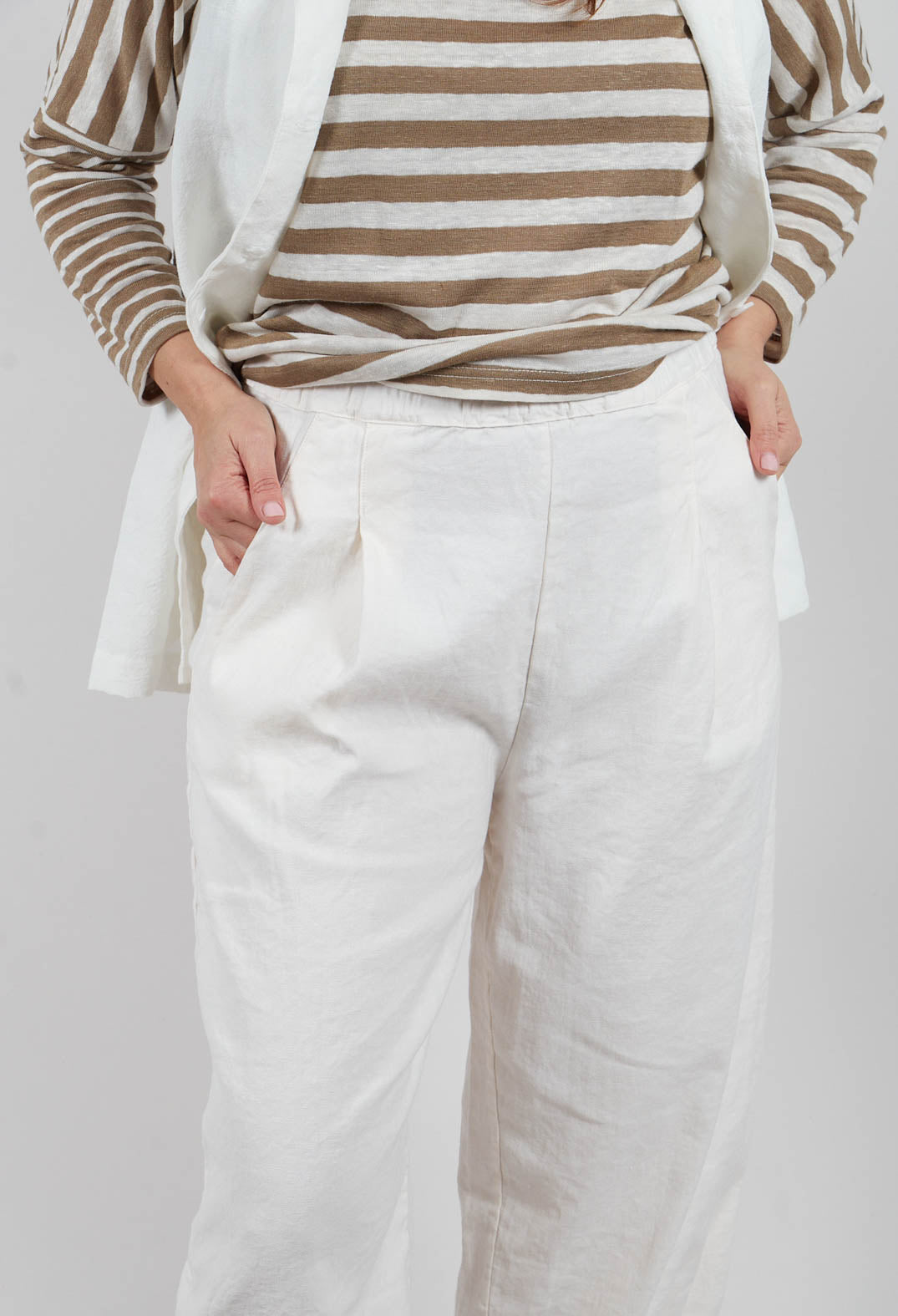 Bianco D Trousers in Latte Tboom