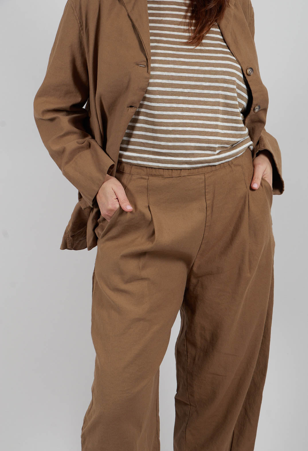 Bianco D Trousers in Cumino Tboom