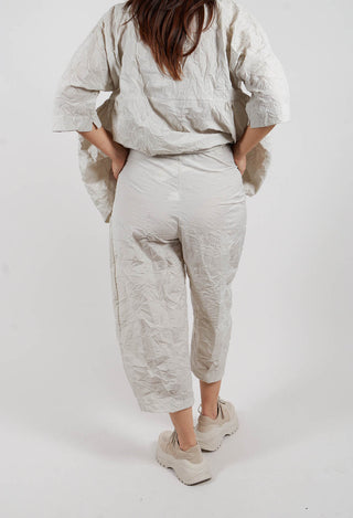 Bianco G Trousers in Calce Check