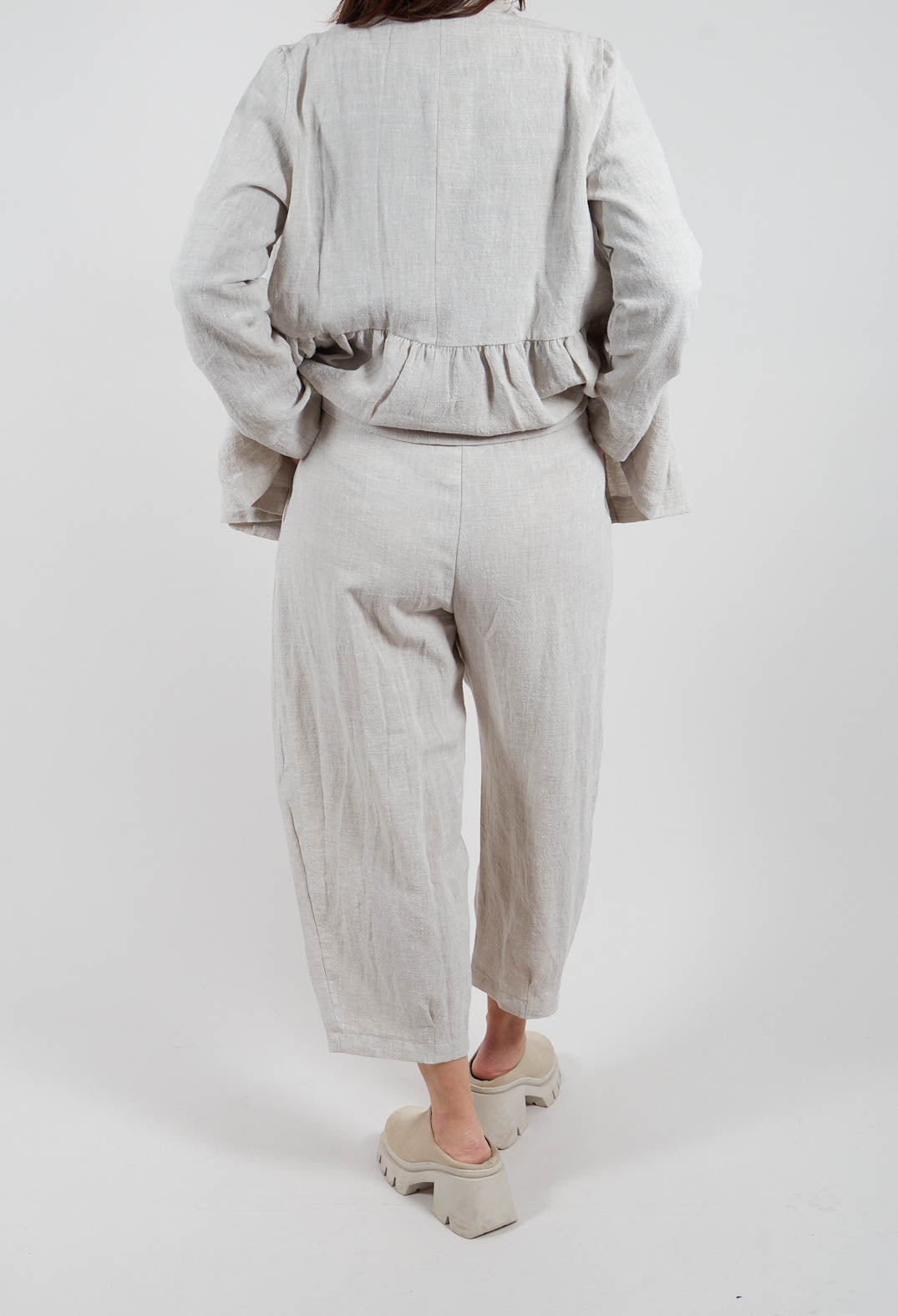 Bianco O Trousers in Calce