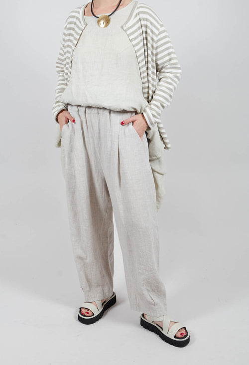 Bianco O Trousers in Calce