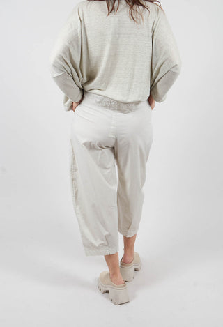 Bianco P Trousers in Calce