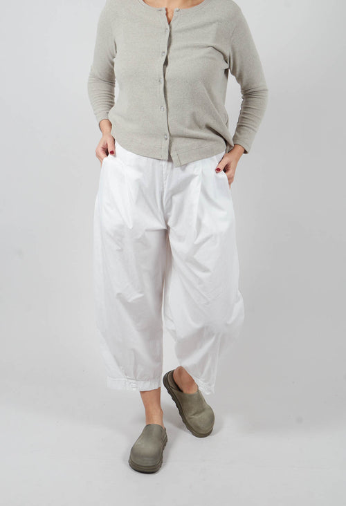 Bianco P Trousers in Latte