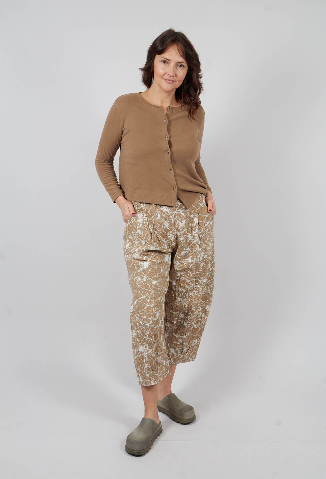 Bianco S Trousers in Cumino