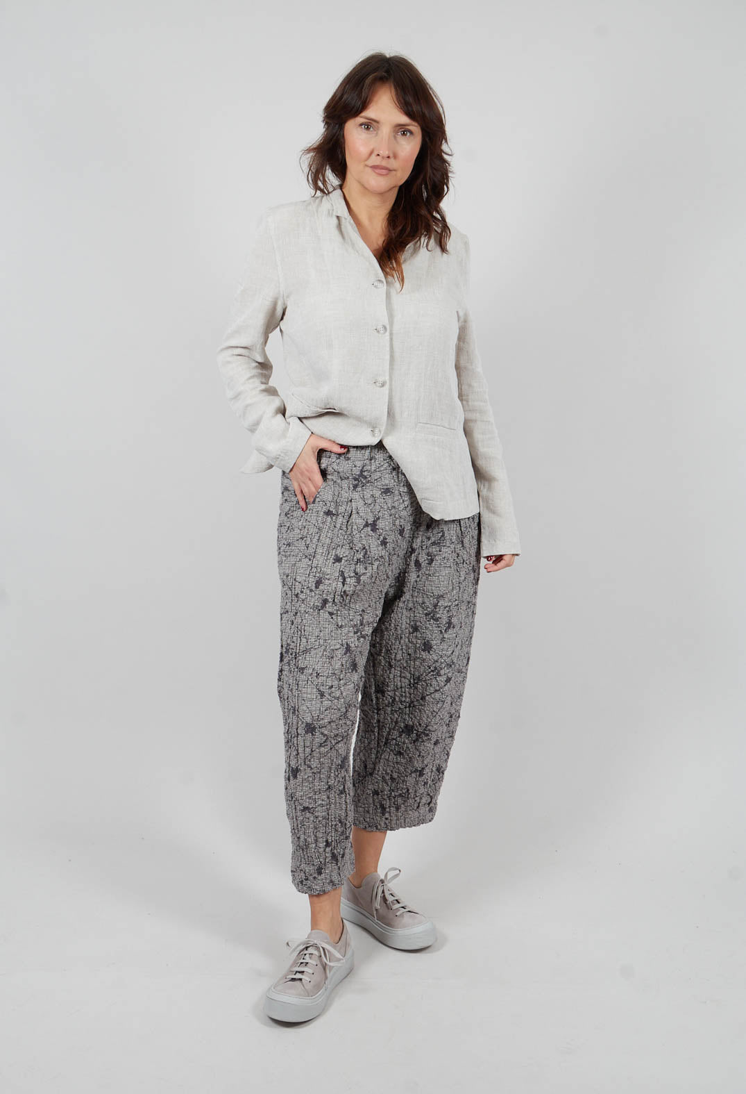 Bianco S Trousers in Antracite