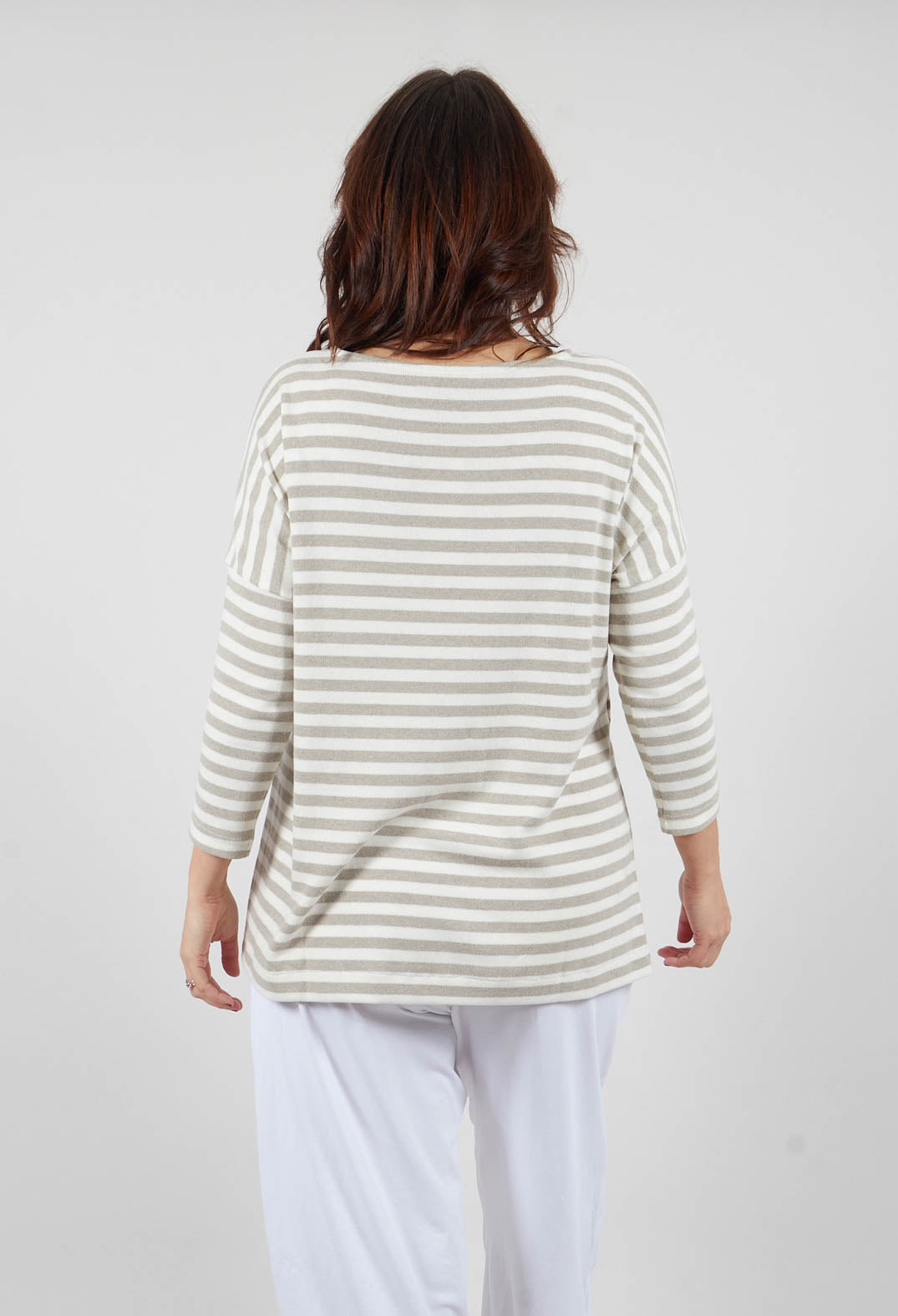 Emotiva Jumper in Lichene Stripe