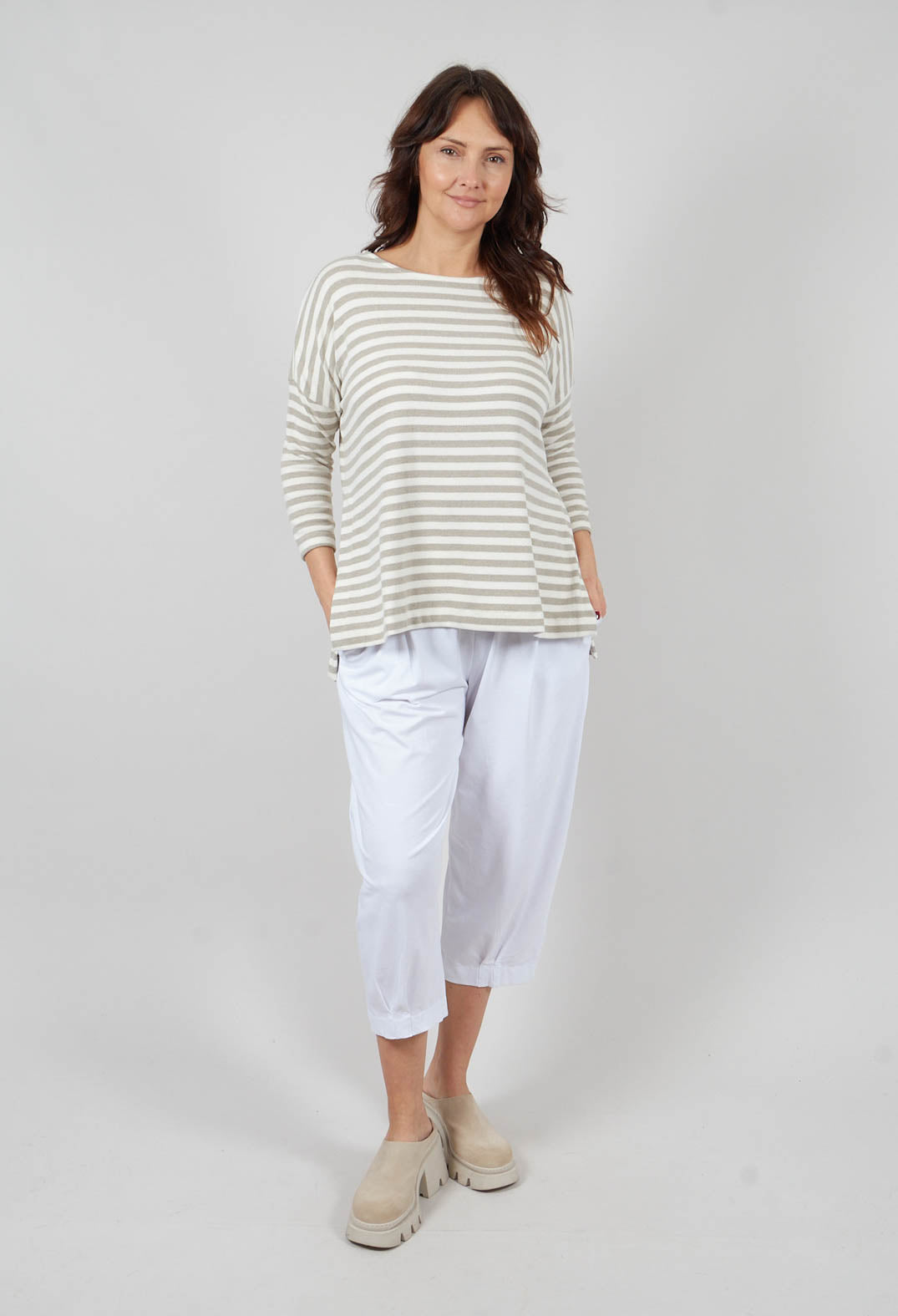 Emotiva Jumper in Lichene Stripe