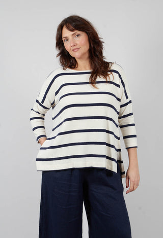 Emotiva Jumper in Blu Stripe