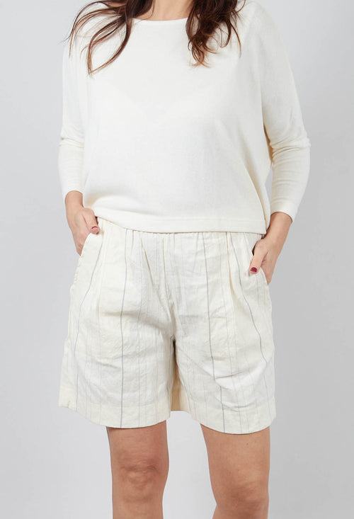 Gennaio R Shorts in Latte